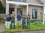 Siap Berkolaborasi dengan PT Semen Padang, Dandim 0312/Padang Tinjau Rumah Contoh SEPABLOCK
