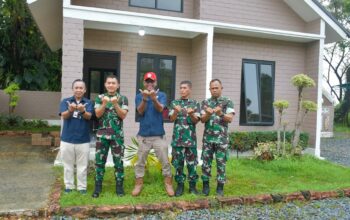Siap Berkolaborasi dengan PT Semen Padang, Dandim 0312/Padang Tinjau Rumah Contoh SEPABLOCK