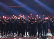 Kontingen Indonesia saat pembukaan Asian Games 2026. (dok. istimewa)
