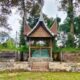 Lokasi awal api kirab Porprov Sumbar di Pariangan, Kabupaten Tanah Datar. (dok. Humas KONI Sumbar)