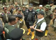Menko PMK tinjau lokasi banjir bandang di Kabupaten Solok. (dok,, istimewa)
