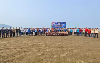 PLN UP3 Padang Perkuat Kolaborasi Jaga Pesisir, Semangat “Aku Cinta Laut” Hadir di Pantai Air Manis