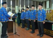 Pelantikan pejabat eselon III di lingkup Pemprov Sumbar. (dok. istimewa)