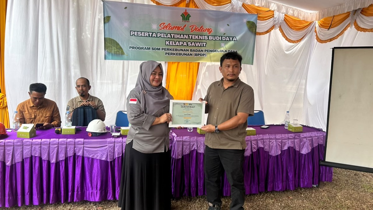 Pelatihan Teknis Budi Daya Kelapa Sawit PTPN IV