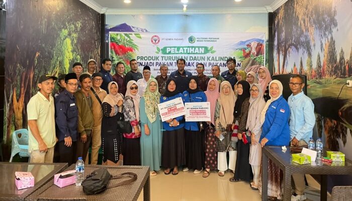 Petani Aur Malintang Belajar Olah Kaliandra Jadi Pakan, Didukung Mesin Pencacah dan Pembuat Pelet