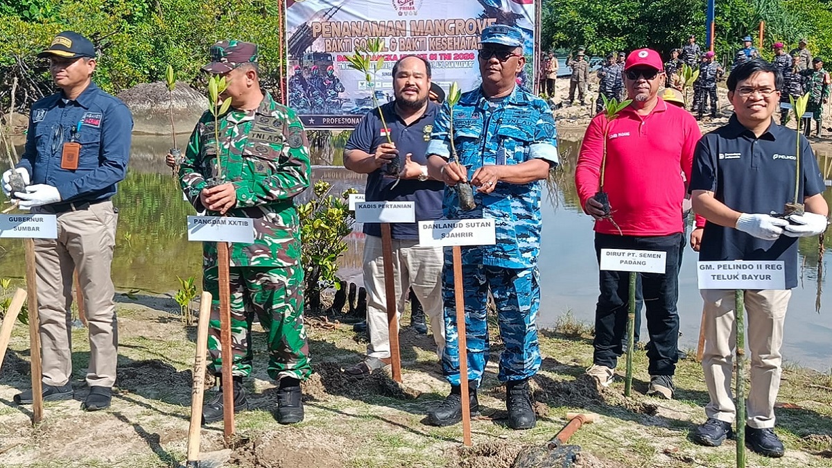Penanaman mangrove di Pantai Manjuto. (dok. istimewa)