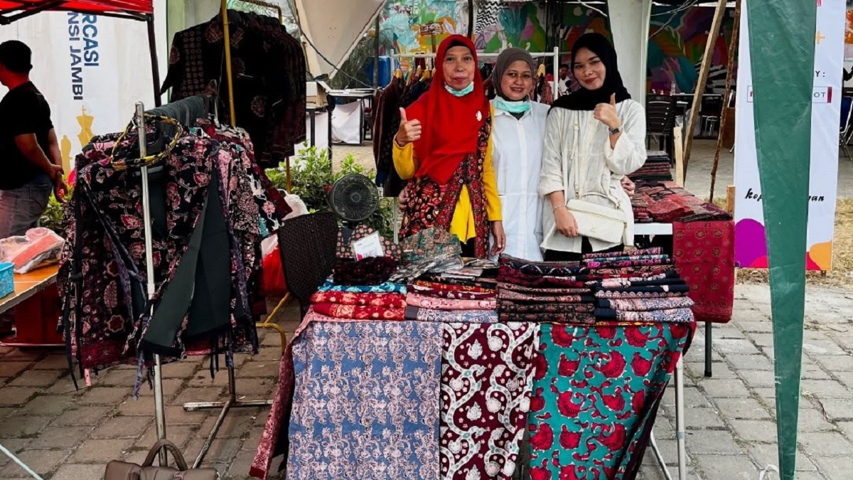 Produk binaan PTPN IV PalmCo di JBC Festival. (dok. istimewa)