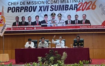 Ketua PB Porprov Editiawarman: Rapat CdM Jadi Kunci Sukses Porprov XVI Sumbar 2026