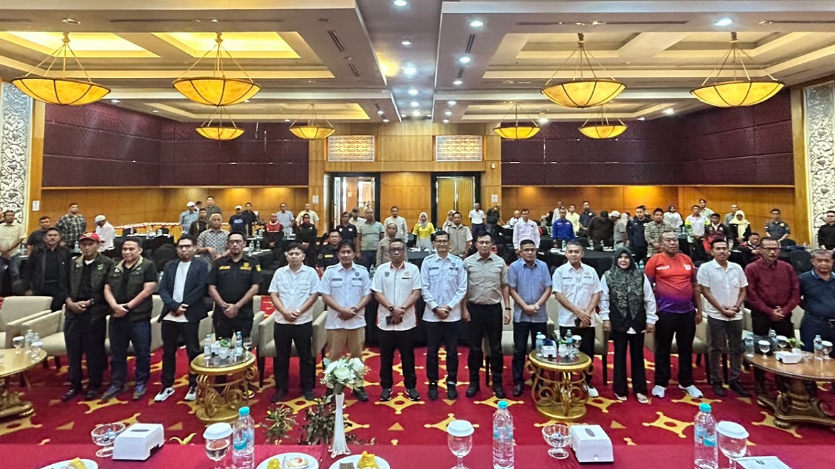 Rapat CDM jelang gelaran Porprov XVI Sumbar 2026. (dok. istimewa)