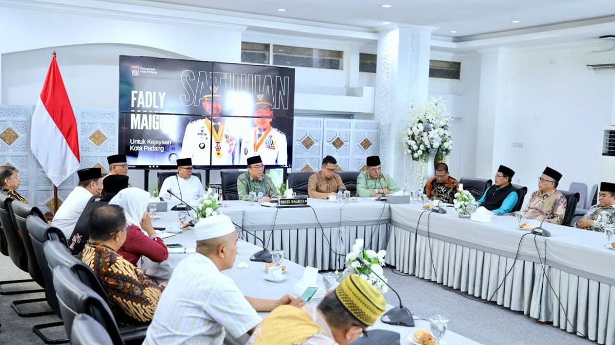 Rapat koordinasi terkait penguatan LPTQ Padang. (dok. istimewa)