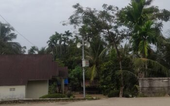 Salah satu posisi EWS di Kota Padang yang dibunyikan serentak. (dok. istimewa)