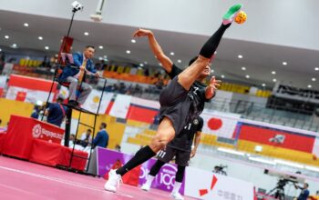 Syamsul Akmal di Laga Hidup Mati! Timnas Sepak Takraw Indonesia Bidik Semifinal Asian Games 2026