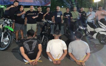 Tim Klewang ciduk tiga pemain curanmor puluhan TKP di Padang. (dok. istimewa)