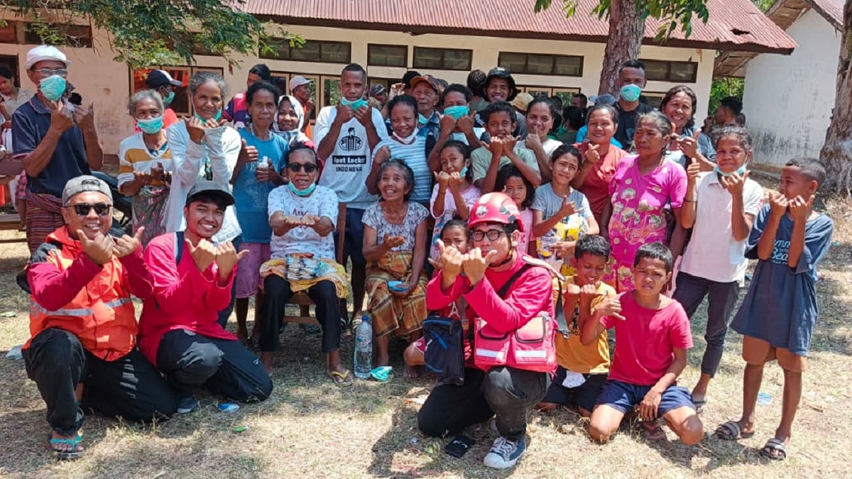 Tim Semen Padang Peduli di NTT. (dok. istimewa)