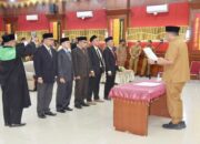 Wako Yota Balad lantik lima pimpinan Baznas Pariaman. (dok. istimewa)