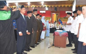 Wako Yota Balad Lantik 38 Orang Pejabat Pemko Pariaman