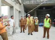 Wako Yota Balad Sidak Pembangunan Gedung Penunjang Fasilitas Kesehatan RSUD Sadikin