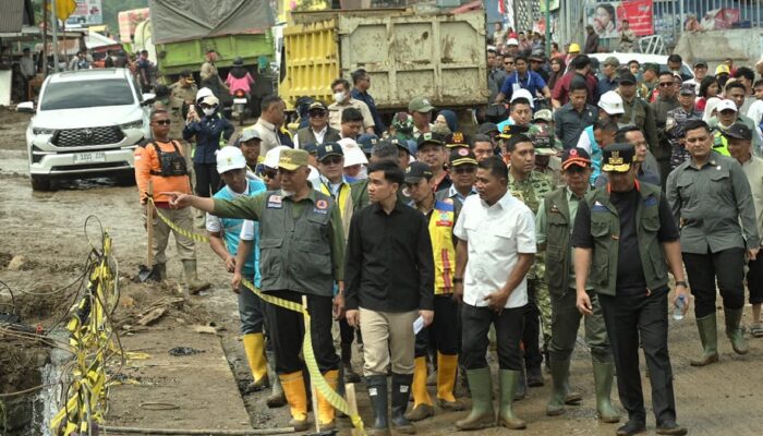Wapres Gibran Tinjau Dampak Banjir Bandang Solok, Tekankan Percepatan Penanganan dan Pemulihan