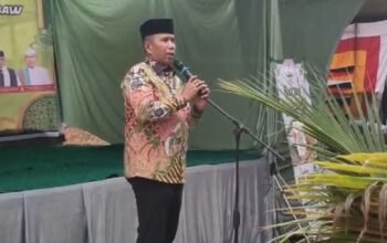 Wawako Pariaman, Mulyadi hadiri alek batagak kudo-kudo. (dok. istimewa)