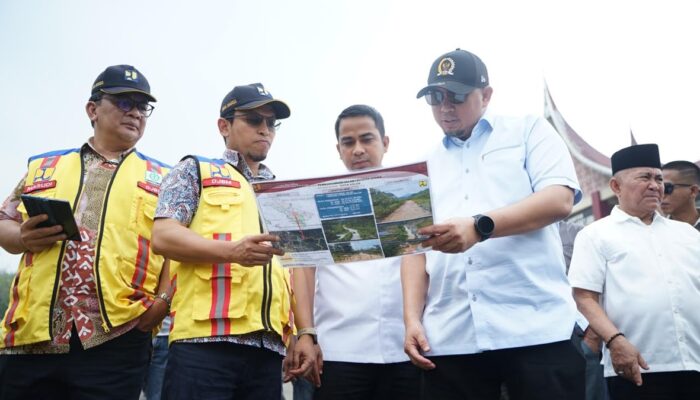 Andre Rosiade: Dengan Inpres Jalan Daerah, Prabowo Bangun Jalan Lingkar Utara Kota Solok Rp49 Miliar
