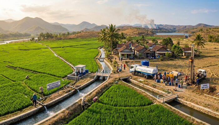 Pemerintah Perkuat Penanganan Kekeringan, 141.440 Hektare Sawah Diselamatkan