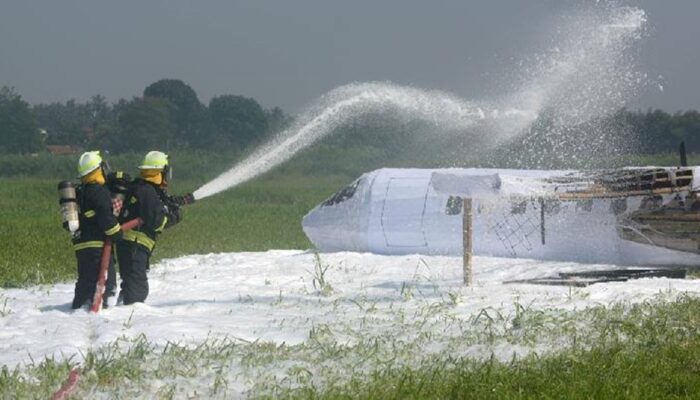 Pesawat Diserang Drone hingga Terbakar di BIM, 228 Personel Dikerahkan dalam Simulasi Darurat