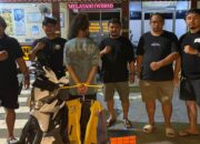 Pelaku pencurian onderdil motor di bengkel diciduk Tim Klewang. (dok. istimewa)