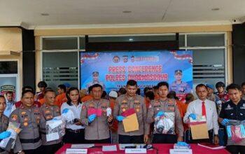 Polres Dharmasraya Ungkap 14 Kasus dalam Dua Bulan, Delapan Motor Diamankan