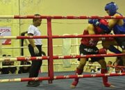 Cabor Muaythai Porprov XVI Sumbar. (dok. istimewa)