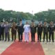 Gubermur Mahyeldi hadir di peringatan HUT TNI. (dok. istimewa)
