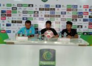 Prematch press conference Semen Padang FC vs PSPS. (dok. istimewa)
