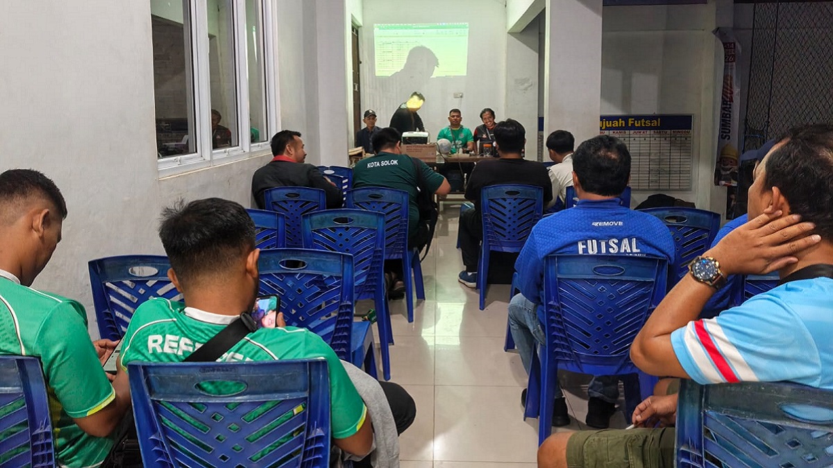 Technical meeting cabor Futsal Porprov XVI. (dok. istimewa)
