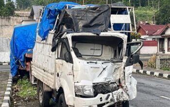 Kecelakaan Beruntun Libatkan 7 Kendaraan di Panyalaian, Diduga Rem Traga Blong